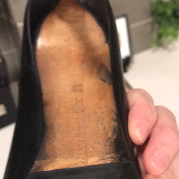 Manolo blahnik - black leather vintage - size 8.5 -9 as is condition - Picture 16 of 17